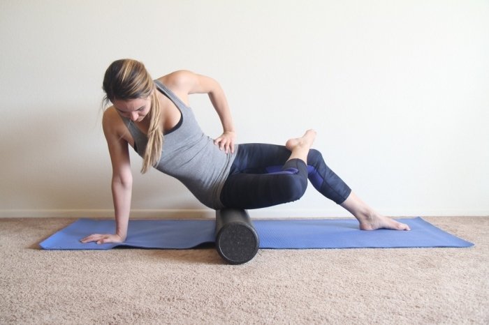 Ролик для пилатес цилиндрический 36" Original FitTools FT-FFR-36