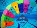 Ласты для бассейна размер 27-29 SWIM TEAM ТЕ-2737-3 (голубой)