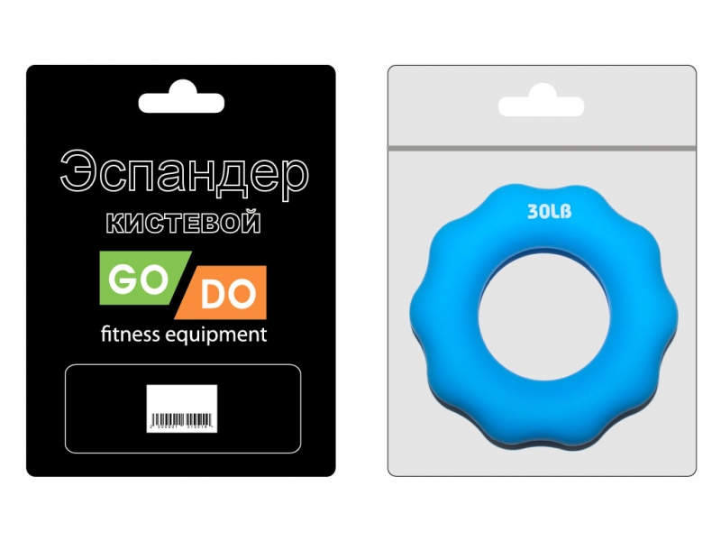 Эспандер кистевой нагрузка 13.6 кг GO DO HQ022-30LB
