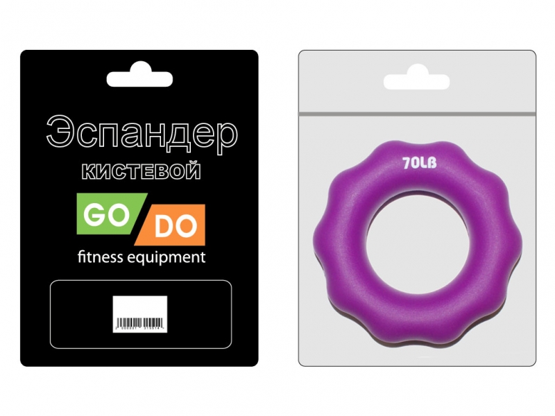 Эспандер кистевой нагрузка 31.7 кг GO DO HQ022-70LB