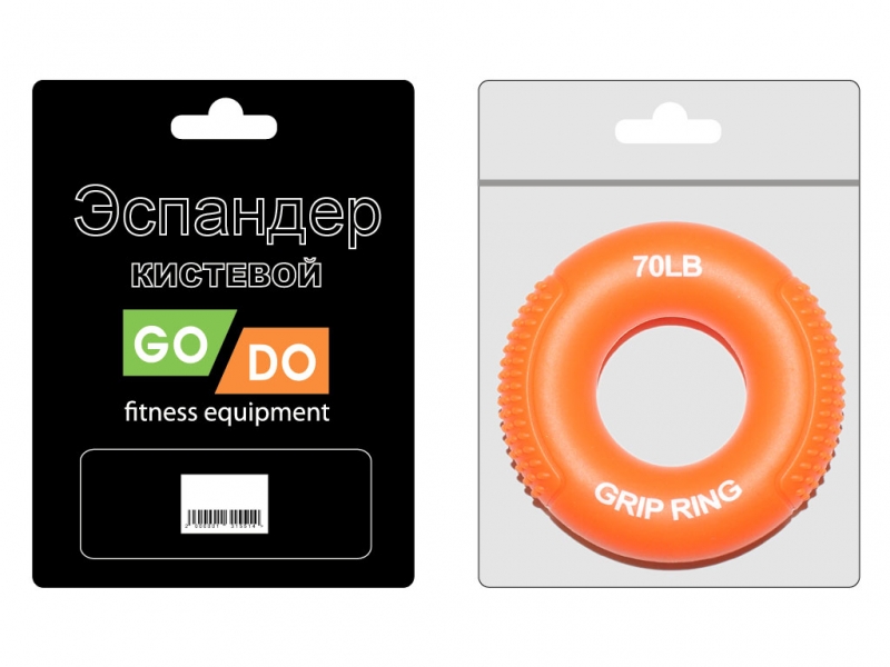 Эспандер кистевой нагрузка 31.7 кг GO DO HQ-DD-70LB