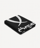 Полотенце спортивное ESSENTIAL Towel L, 70х140, черный/белый, Jögel ЦБ-00004144