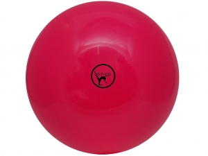 Мяч для художественной гимнастики GO DO. Диаметр 15 см. Цвет розовый. Производство Россия