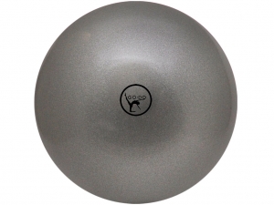 Мяч для художественной гимнастики GO DO. Диаметр 15 см. Цвет серебро. Производство Россия