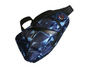 Спортивный рюкзак, чёрно-синий ХВВ-6