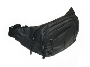 Спортивная сумка на пояс, чёрная ХВВ-25