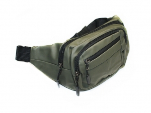 Спортивная сумка на пояс, зелёная ХВВ-25