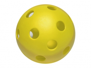 Мяч для флорбола F7322 (Жёлтый)
