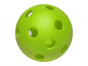 Мяч для флорбола F7322 (Зелёный)