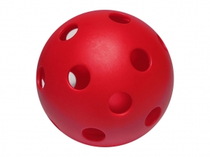 Мяч для флорбола F7322 (Красный)