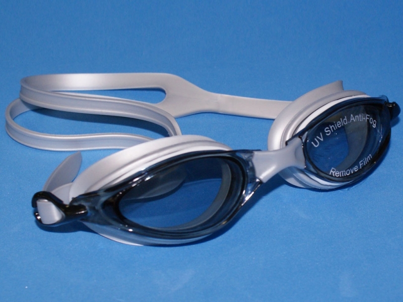 Очки для плавания BL-6800 (Чёрно-серые - СЕЧ)