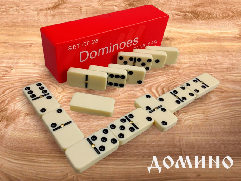 Домино B5018 (красный)