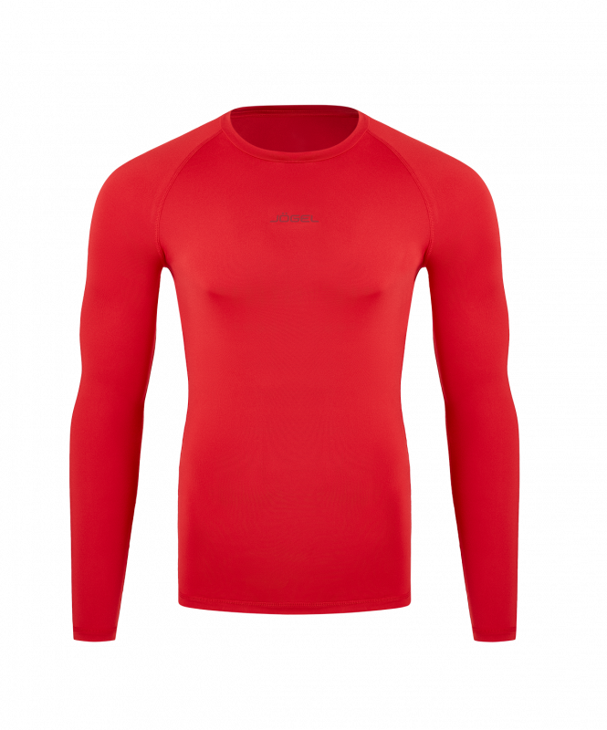 Футболка компрессионная с длинным рукавом JOGEL CAMP PerFormDRY Baselayer LS Tee, красный, размер M ЦБ-00004013