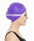 Шапочка для плавания Nuance Purple, силикон, 25Degrees УТ-00019519