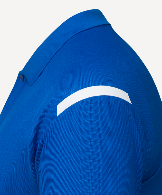 Поло JOGEL CAMP 2 Poly Polo, синий, детский, размер YXS ЦБ-00005720