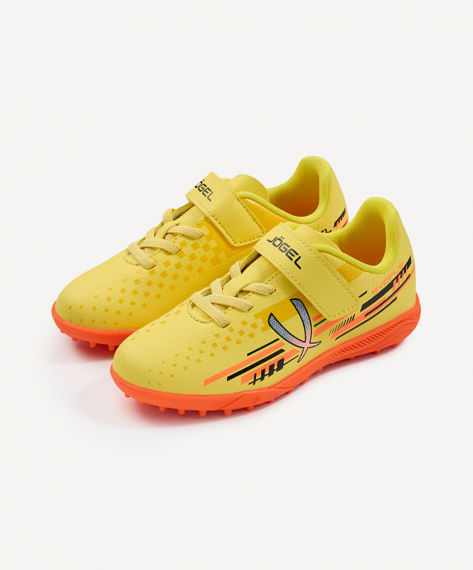 Бутсы многошиповые Evofly TF Talant Yellow/orange, детский, размер 33, Jögel ЦБ-00004212