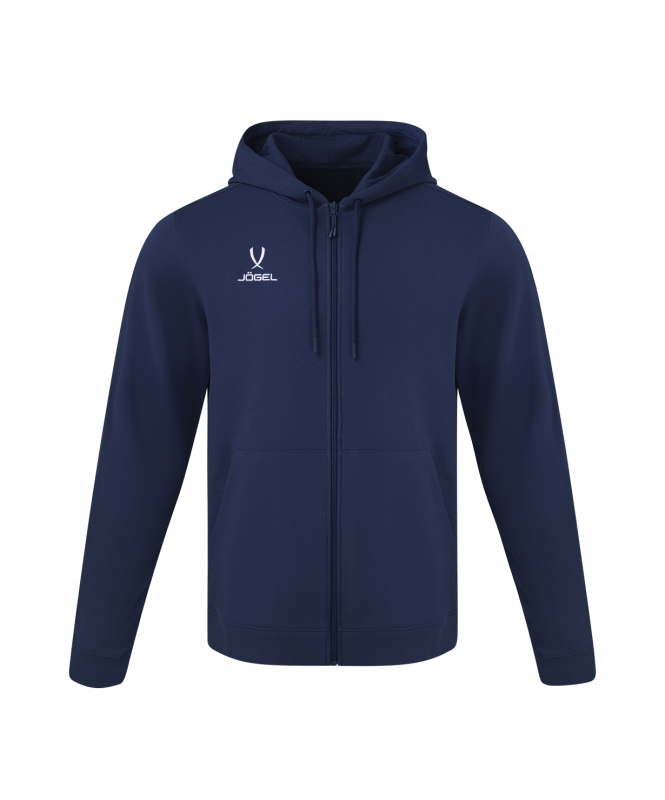 Худи на молнии ESSENTIAL Cotton FZ Hoodie, темно-синий, размер XXL, JÖGEL ЦБ-00004781