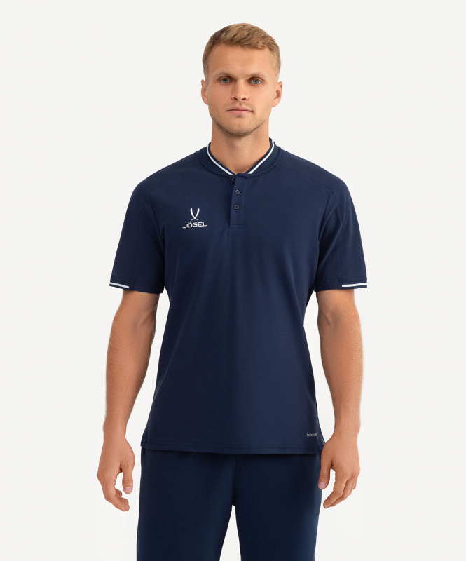 Поло DIVISION PerFormDRY Polo, темно-синий, размер XXL, Jögel ЦБ-00001848
