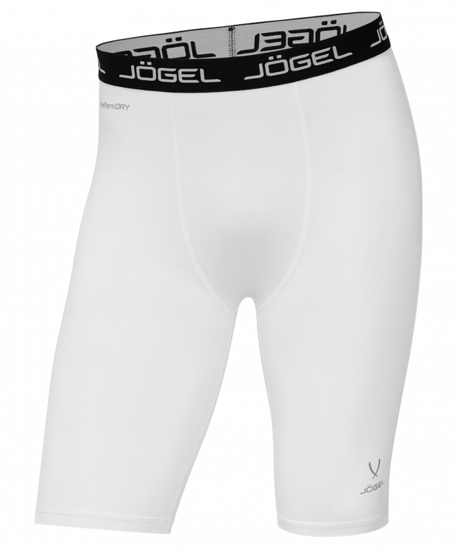 Шорты компрессионные CAMP PerFormDRY Baselayer Shorts, белый, размер YS, Jögel ЦБ-00003983