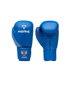 Перчатки боксерские INSANE RBF, синий, 12 oz ЦБ-00005829