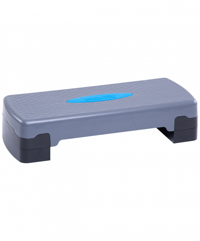 Степ-платформа фиксирующаяся SP-103 67.5х28.5х15 см, 2-х уровневая, Starfit УТ-00019258