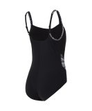 Купальник для плавания Line Black, нейлон, размер 50, 25Degrees ЦБ-00003893