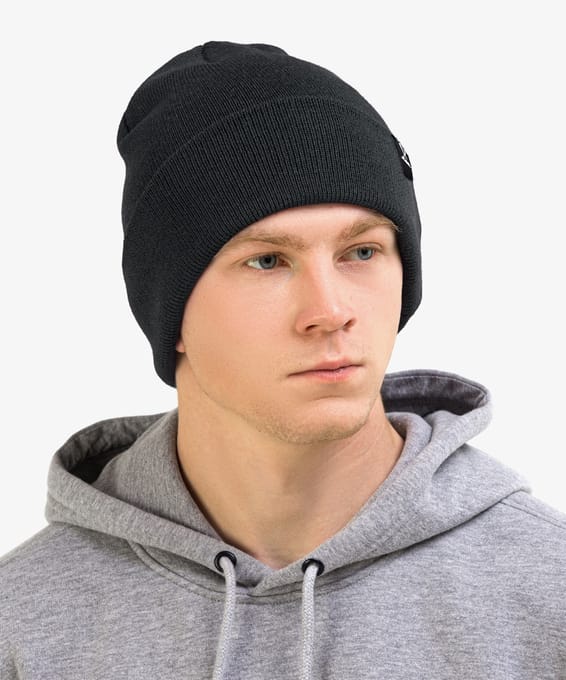 Шапка ESSENTIAL PerFormDRY High Beanie, черный, Jögel