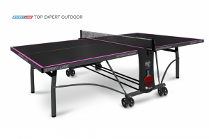 Стол теннисный Top Expert 6 Всепогодный Black