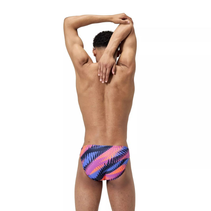 Плавки SPEEDO Allover Digital Brief 5cm, 8-1307318167, размер 34 российский размер 50, полиэстер, ПБТ, мультиколор