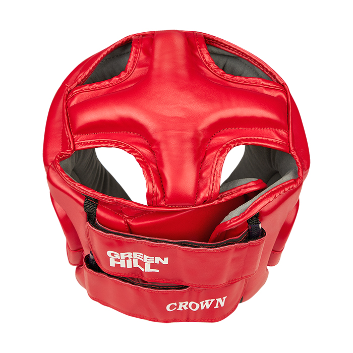 Шлем CROWN красный Green Hill HGC-10685RU S