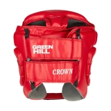 Шлем CROWN красный Green Hill HGC-10685RU S