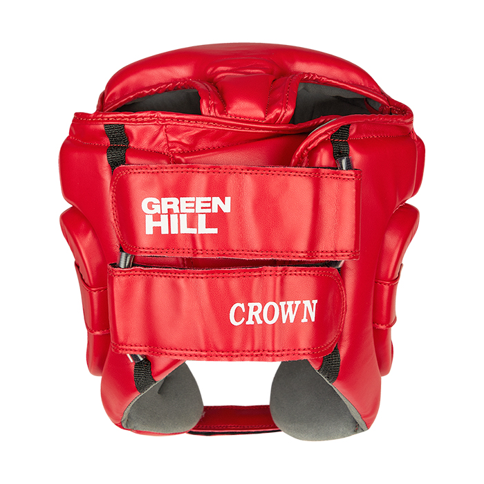 Шлем CROWN красный Green Hill HGC-10685RU S