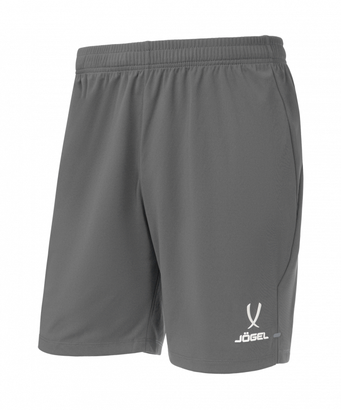 Шорты тренировочные без карманов JÖGEL PREMIER PerFormDRY Training Shorts, темно-серый, размер XS ЦБ-00004901