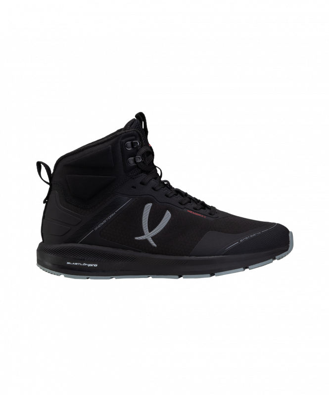Кроссовки с мембраной JÖGEL Snowstorm MID Black/grey, детский, размер 37 ЦБ-00004249