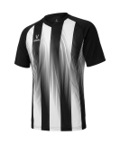 Футболка игровая JOGEL CAMP Striped Jersey, черный/белый, размер XXXL ЦБ-00007830