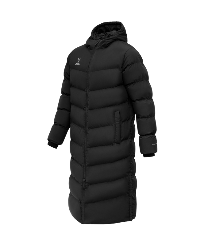 Пальто утепленное ESSENTIAL PerFormPROOF Padded Coat, черный, размер XXL, Jögel ЦБ-00003938