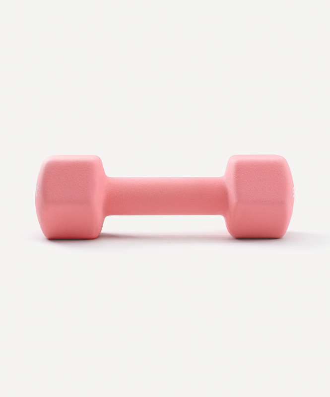 Гантель неопреновая DB-201 3 кг, коралловый, Starfit ЦБ-00001429