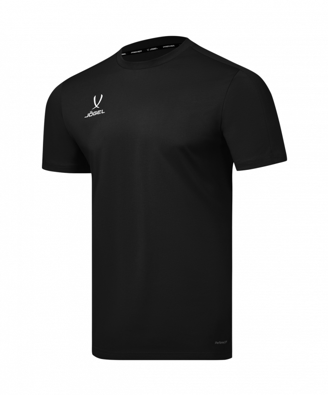 Футболка тренировочная JÖGEL PREMIER PerFormDRY TRN CVC Tee, черный, размер XXL ЦБ-00005378