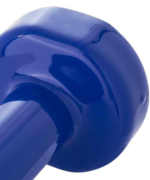 Гантель виниловая DB-101 5 кг, темно-синий, Starfit
