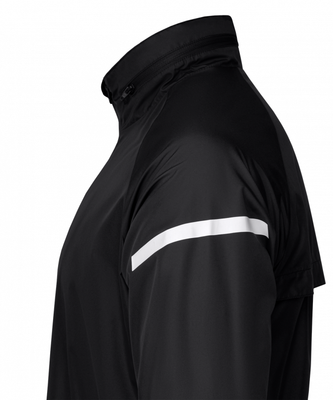 Куртка ветрозащитная CAMP 2 Rain Jacket, черный, детский, размер YM, Jögel ЦБ-00005429