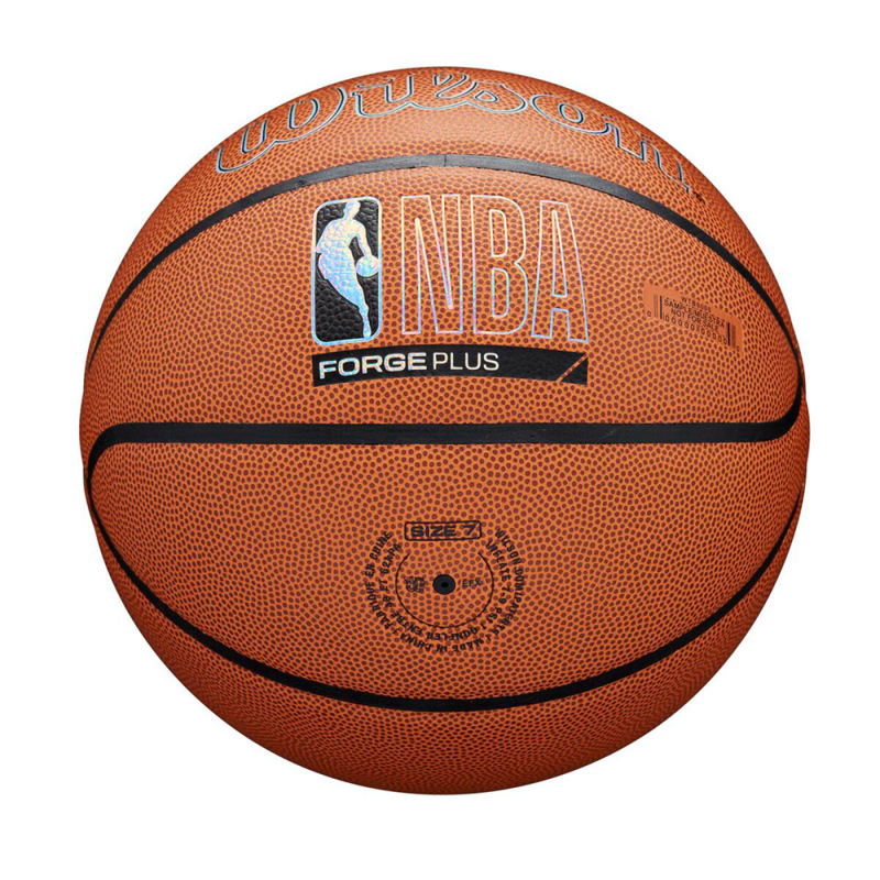 Мяч баск. WILSON NBA Forge Plus, WZ2016801XB7, размер 7, PU, бутиловая камера, коричневый