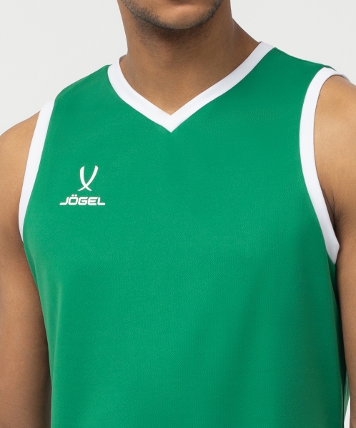 Майка баскетбольная Camp Basic, зеленый, Jögel
