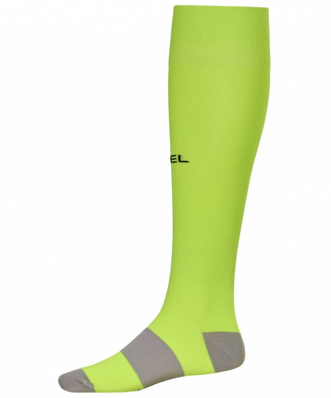 Гетры футбольные CAMP BASIC SOCKS, желтый неон/серый/черный, размер 35-38, Jögel ЦБ-00002841