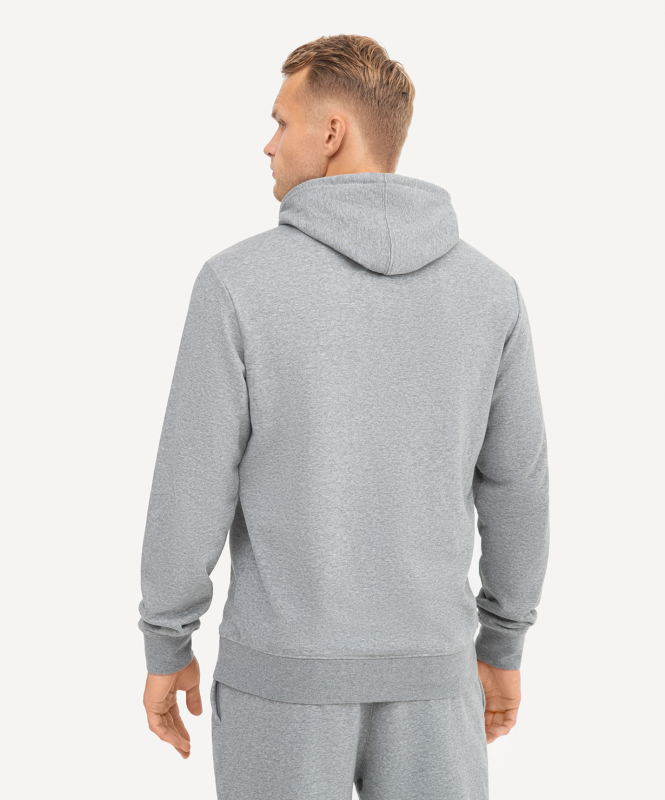 Худи ESSENTIAL Cotton Hoodie, серый меланж, размер L, JÖGEL ЦБ-00004775