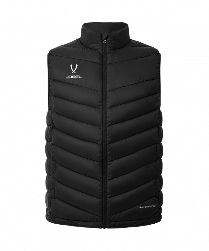 Жилет утепленный ESSENTIAL PerFormPROOF Light Padded Vest, черный, размер XL, Jögel ЦБ-00004131