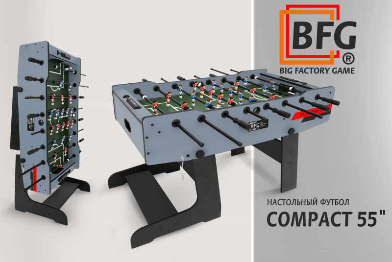 Настольный футбол / Кикер BFG Compact 55 (Индиго)