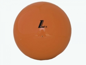 Мяч для художественной гимнастики «L» силикон, цвет - оранжевый SH5012