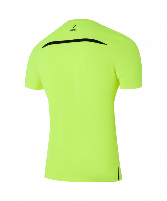 Футболка судейская DIVISION PerFormDRY Referee Tee, желтый неон, размер L, JÖGEL ЦБ-00004992