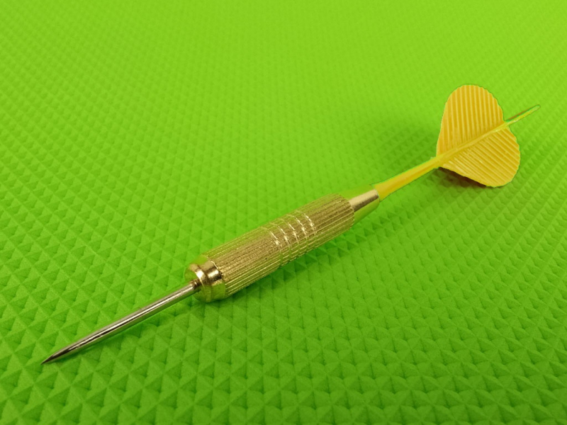 Дротики BL-3020, в пластиковом чехле (жёлтый)