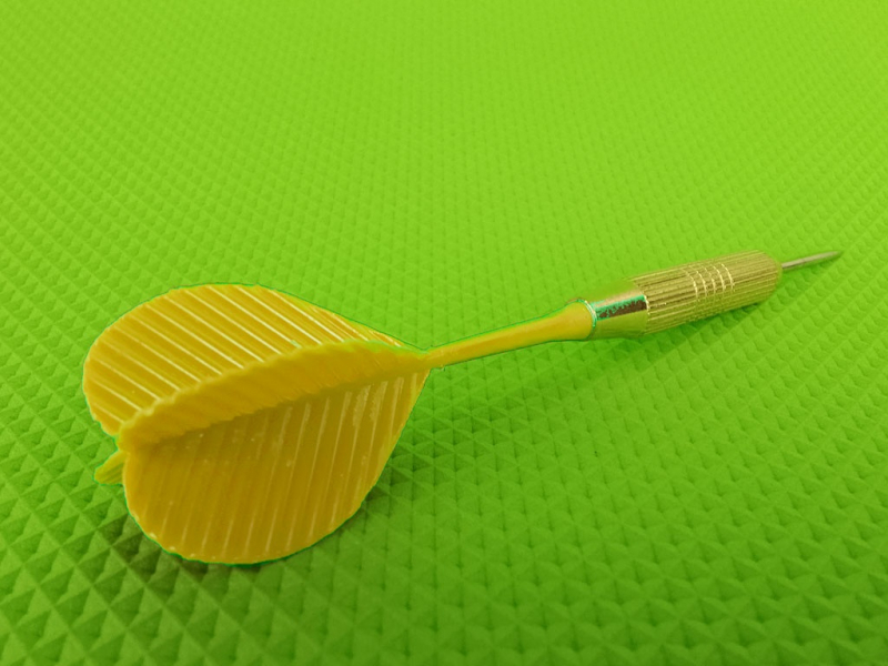 Дротики BL-3020, в пластиковом чехле (жёлтый)